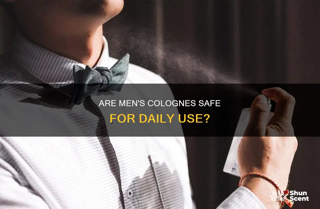 how safe are mens cologne