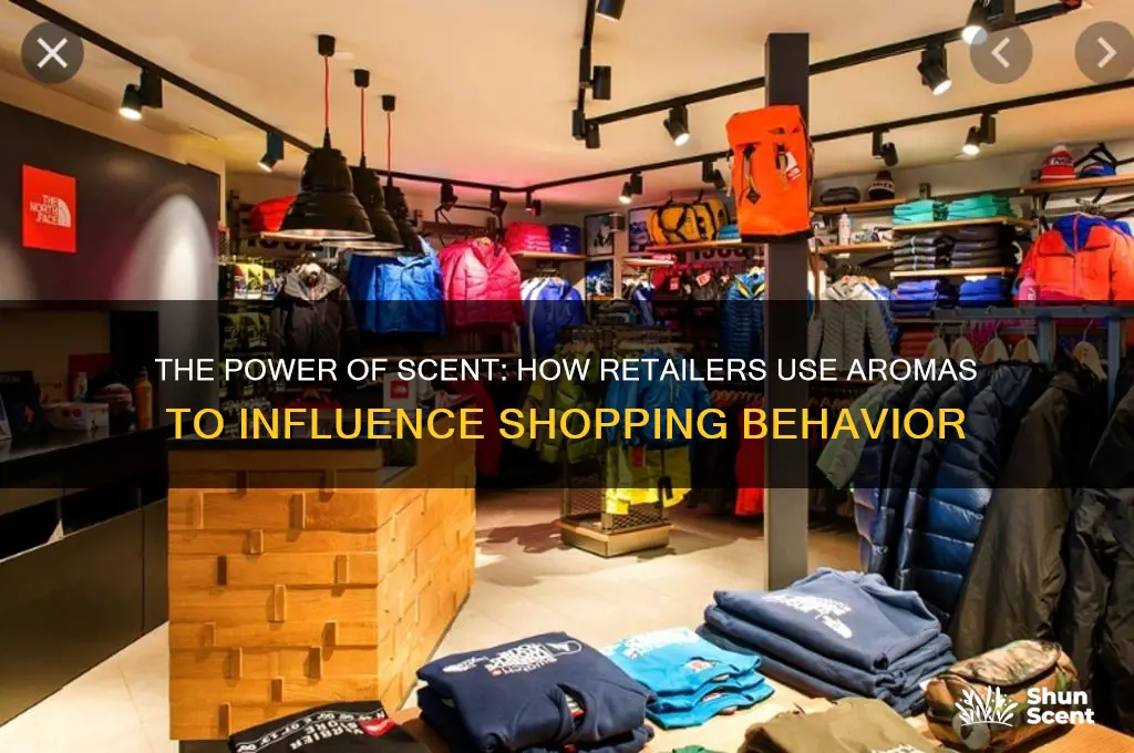 how scents are used to prime people while shopping