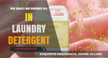 Mastering the Art of Fragrance Fusion: A Guide to Mixing Oils in Detergent