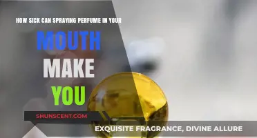Spraying Perfume in Your Mouth: What Are the Risks?