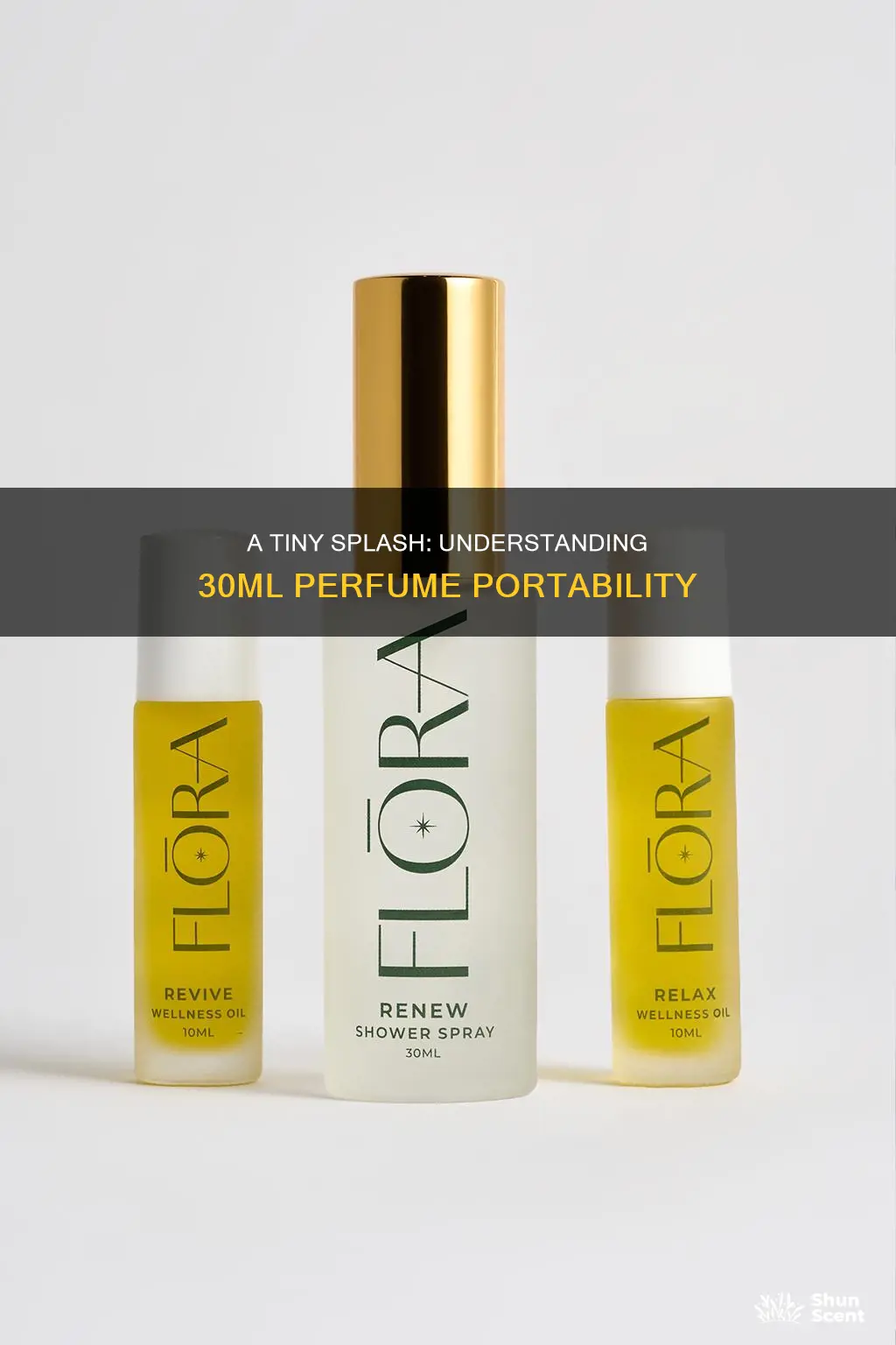 how small is 30ml perfume