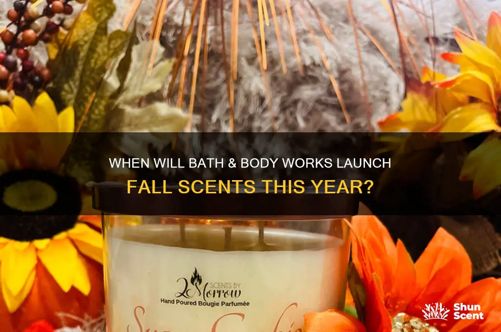 how soon will bath and bodyworks get fall scents in