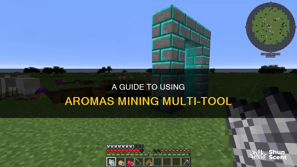 how t0 use aromas mining multi tool