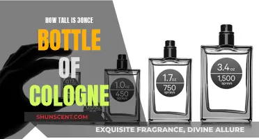 The Height of Fragrance: 3 Ounce Bottle Dimensions