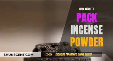 Incense Powder: Packing Tips for Optimal Burn