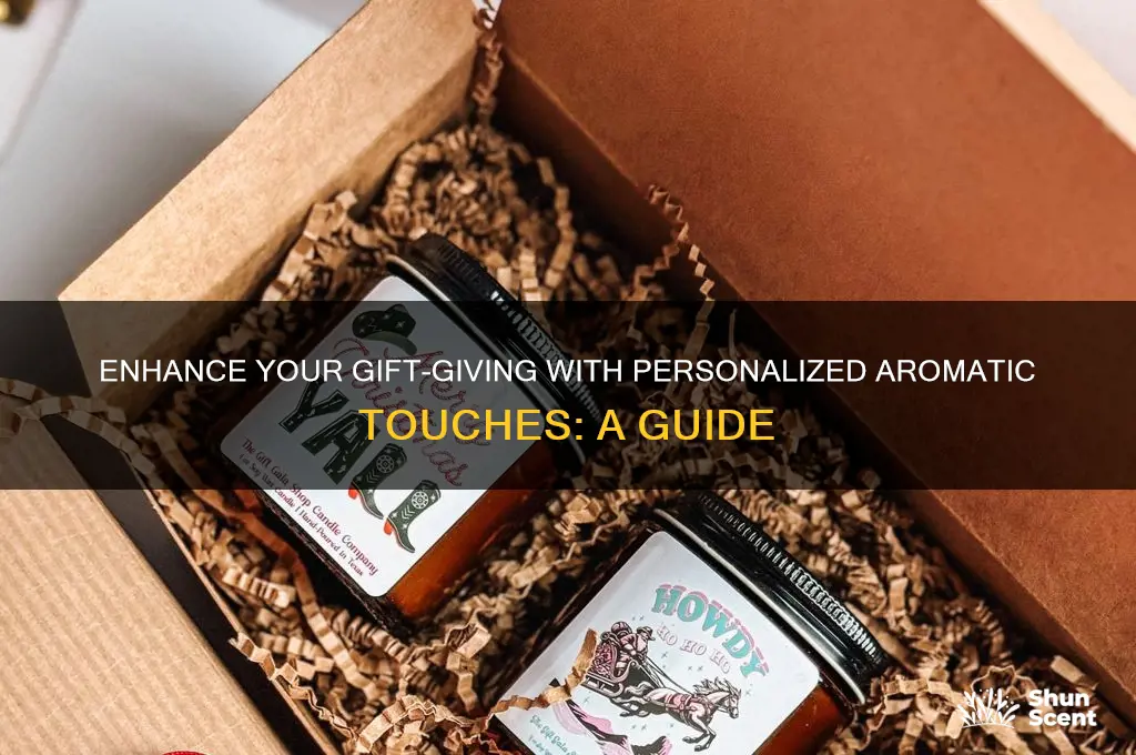 how to add a scent to a gift