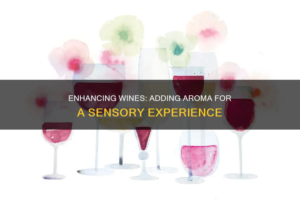 how to add aroma to wines