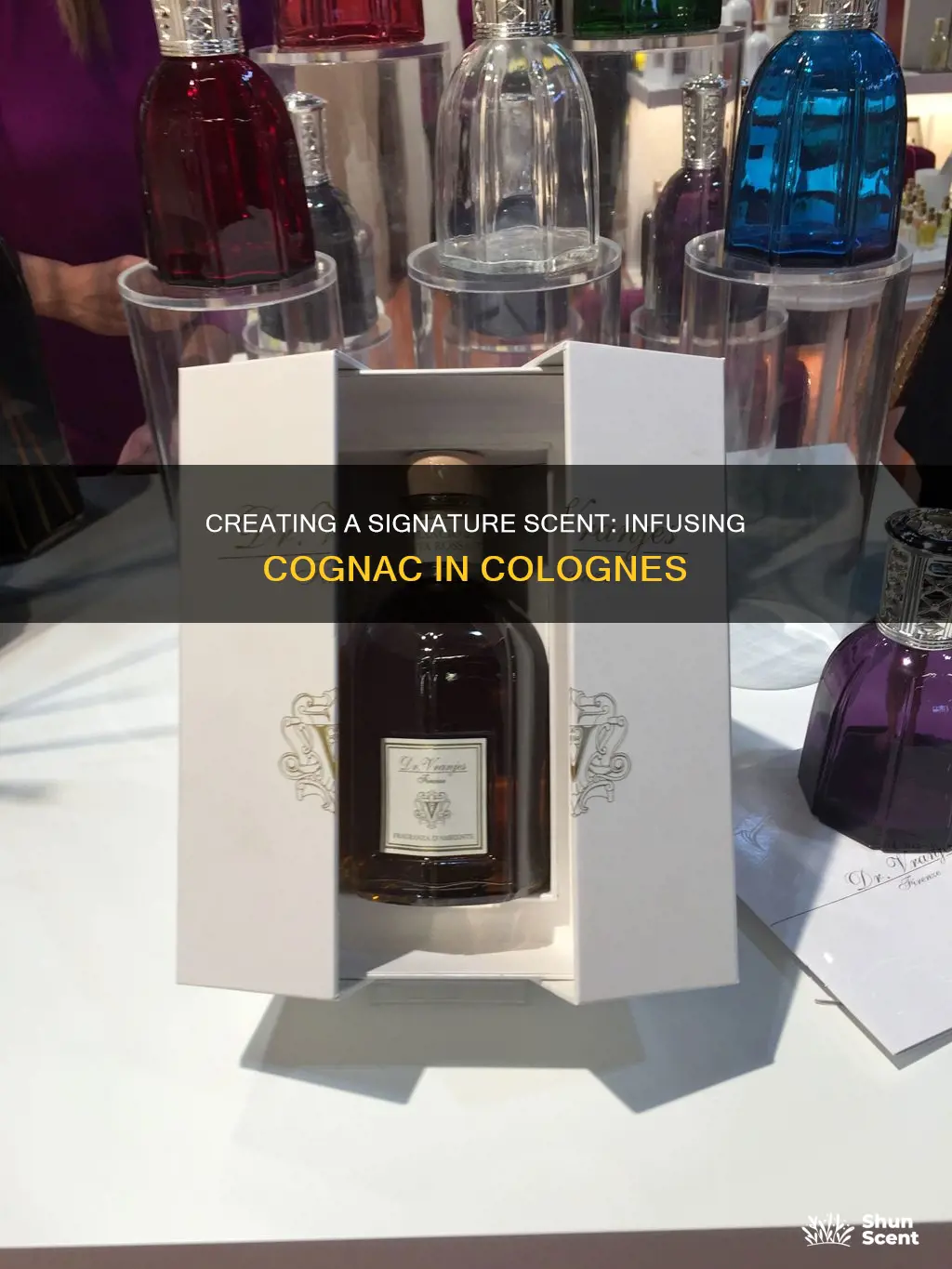 how to add cognac fragrance to colognes