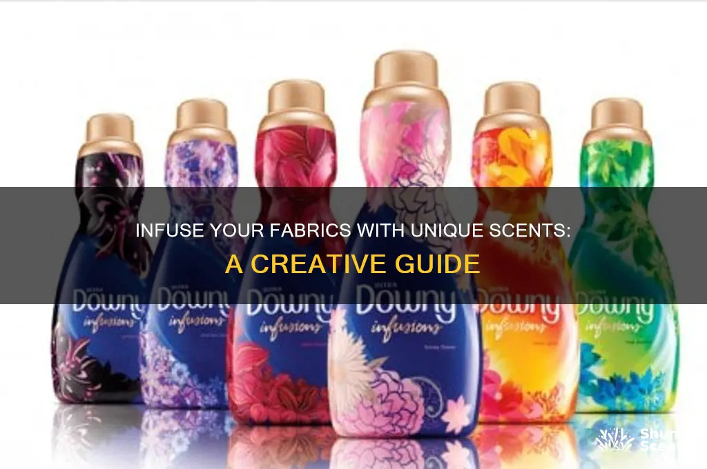 how to add distinct scents to fabric