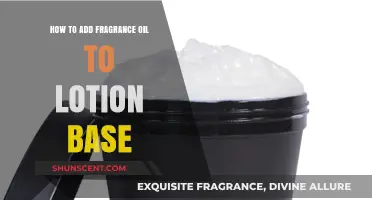 Master the Art of Fragrance: Adding Oil to Lotion Base