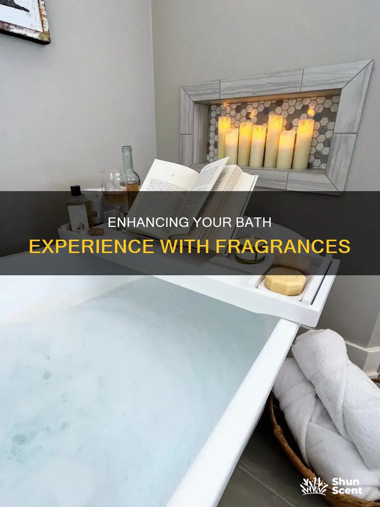 how to add fragrance to a bath