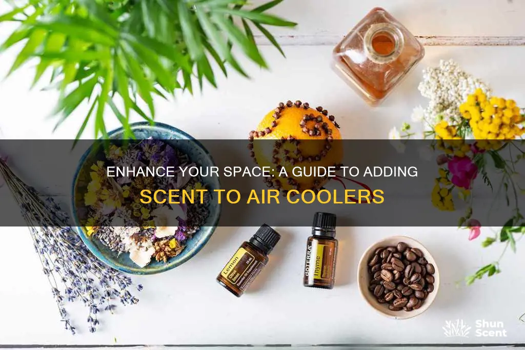 how to add fragrance to air cooler