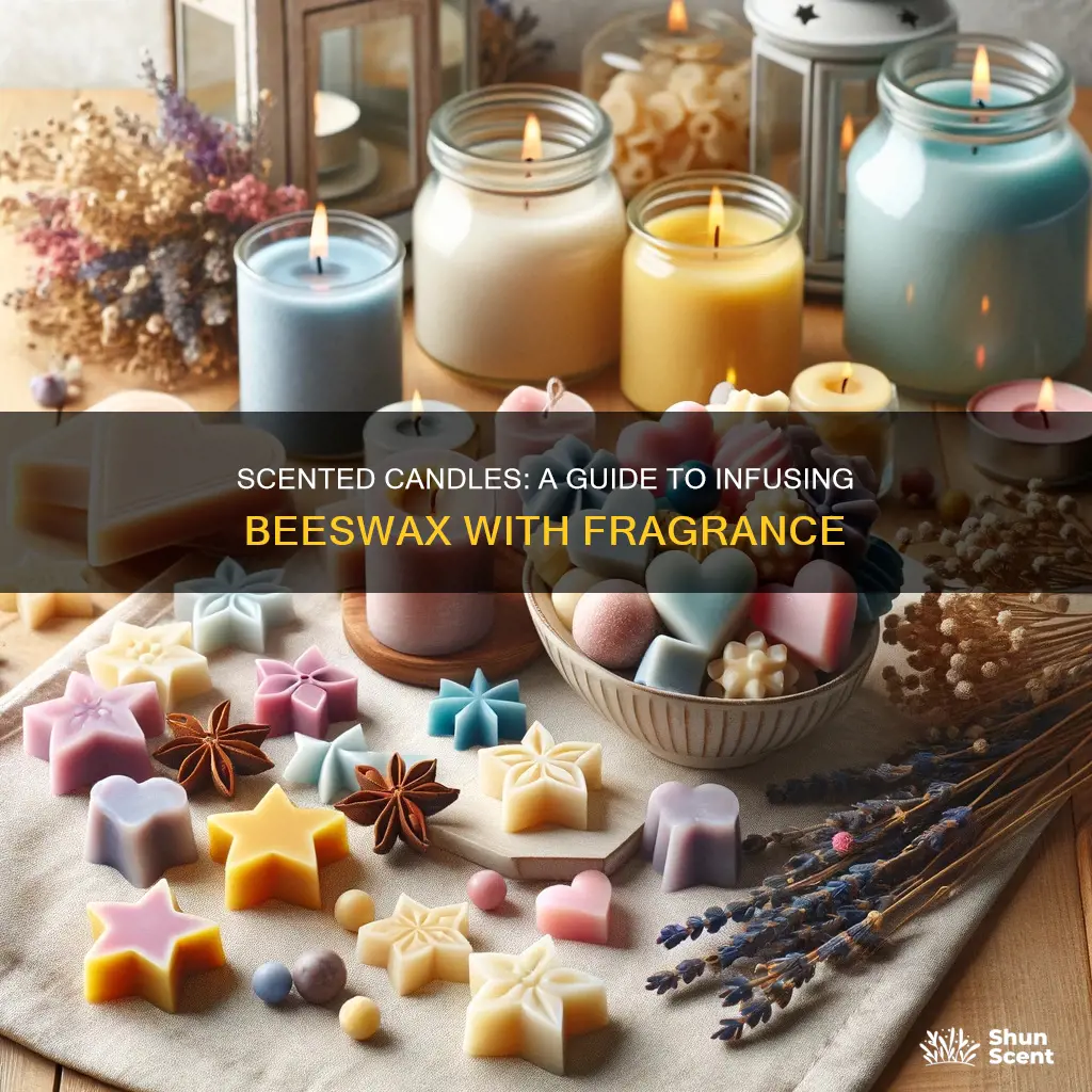 how to add fragrance to beeswax candles