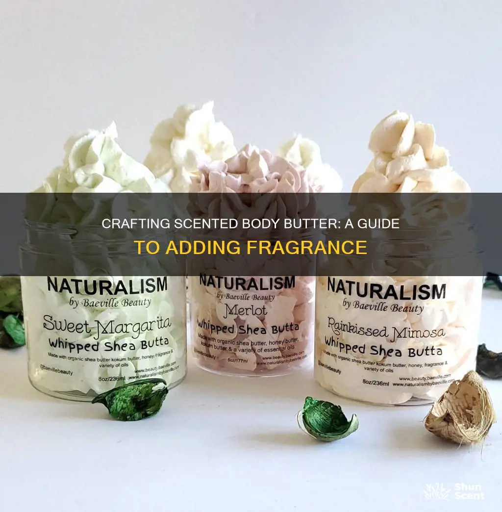 how to add fragrance to body butter