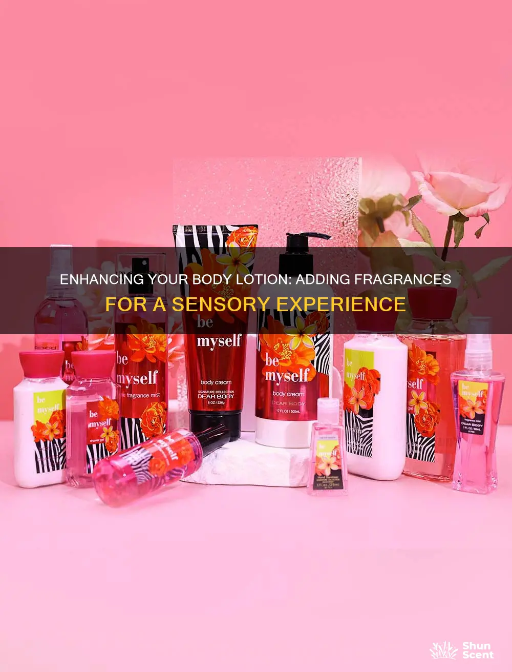 how to add fragrance to body lotion