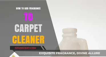 Enhance Your Home's Scent: Adding Fragrance to Carpet Cleaner