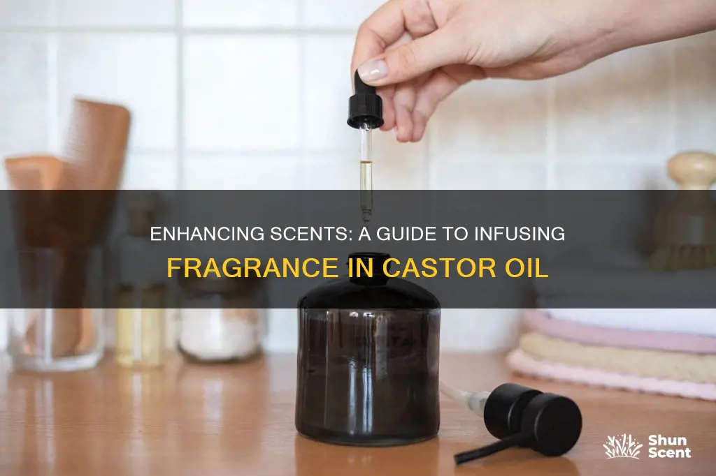 how to add fragrance to castor oil