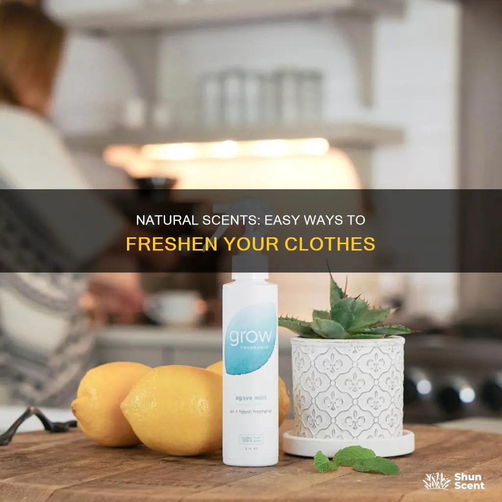 how to add fragrance to clothes