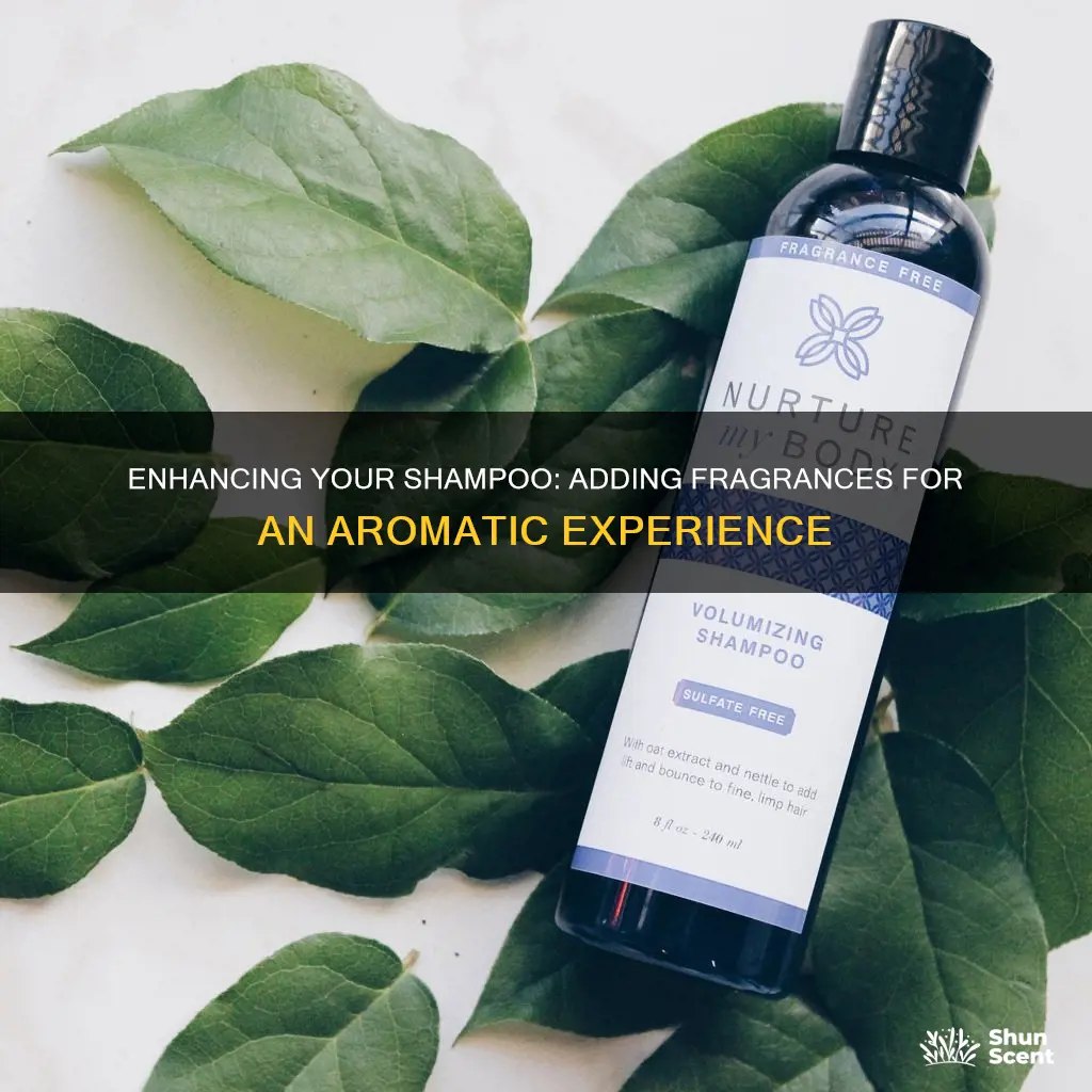 how to add fragrance to shampoo