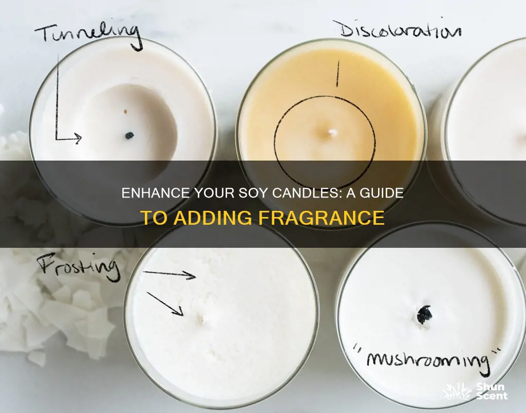 how to add fragrance to soy candles