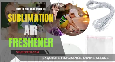 Enhance Your Air Freshener: Adding Fragrance to Sublimation