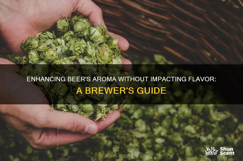 how to add hop aroma without hop flavor