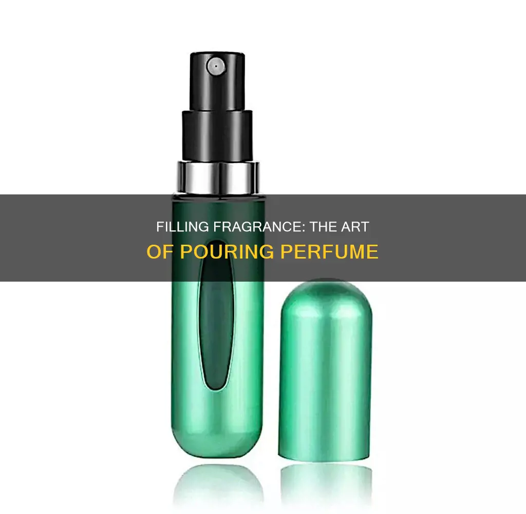 how to add perfume to a bottle