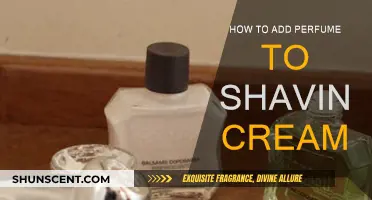 Enhancing Your Shaving Cream with Perfume