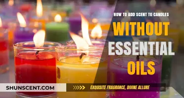 Creative Ways to Scent Candles Without Using Essential Oils
