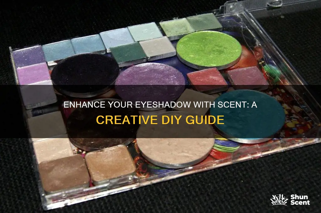 how to add scent to eyeshadow