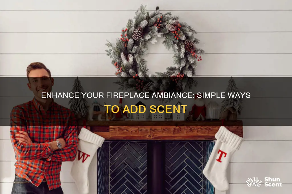 how to add scent to fireplace