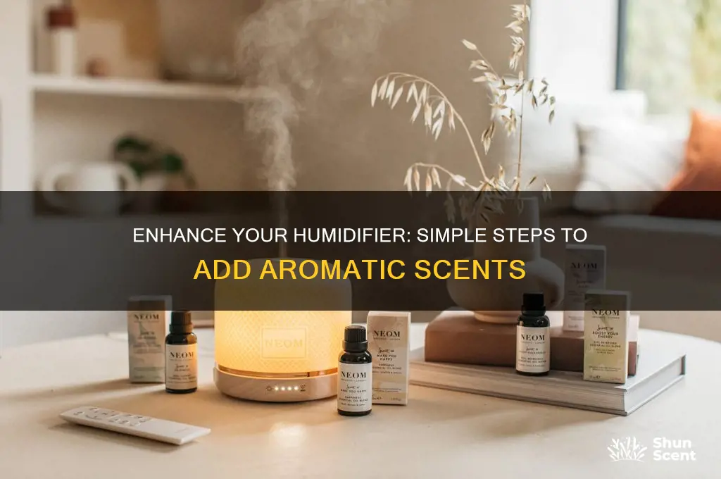 how to add scent to humidifier