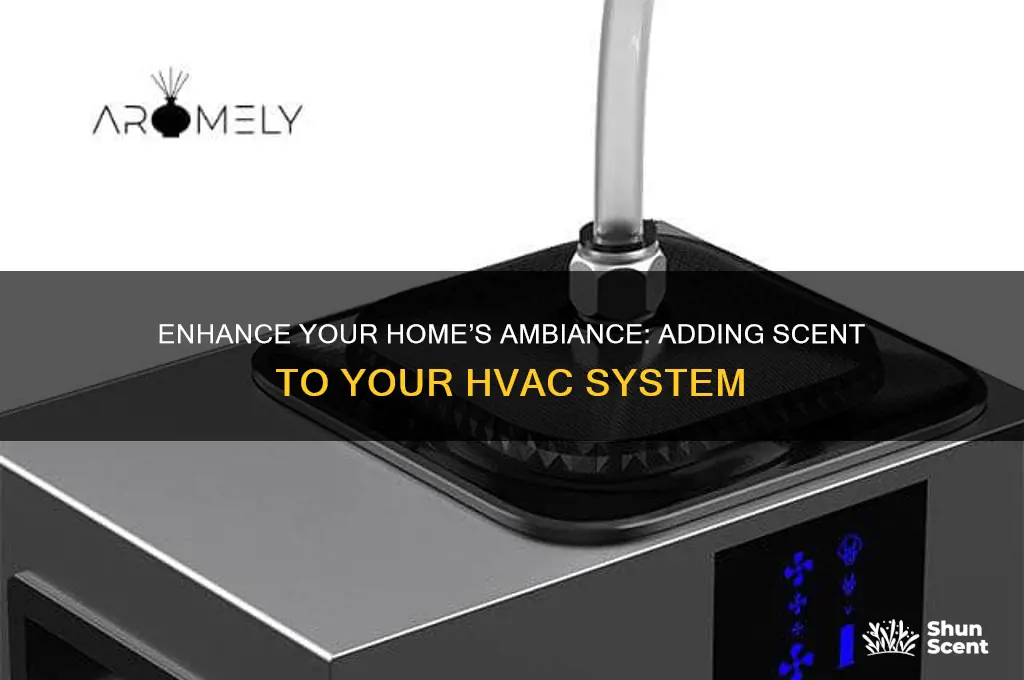 how to add scent to hvac