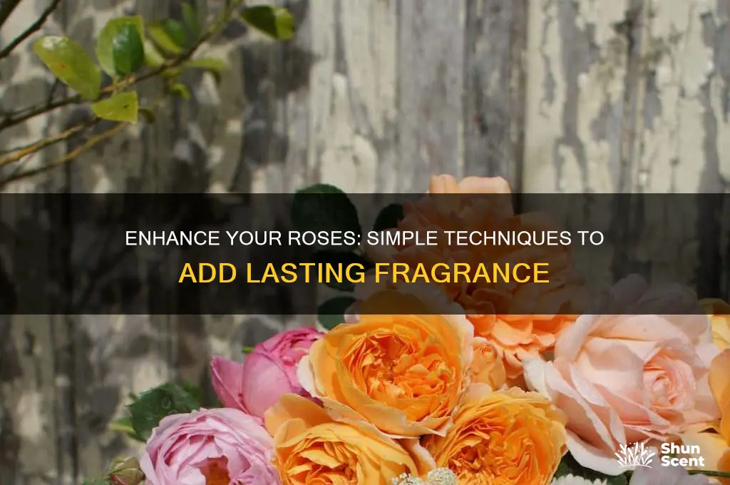 how to add scent to roses
