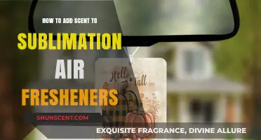 Enhance Your Sublimation Air Fresheners with Long-Lasting, Custom Scents