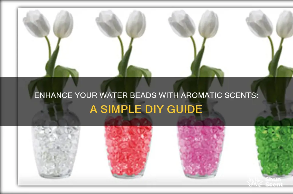 how to add scent to water beads