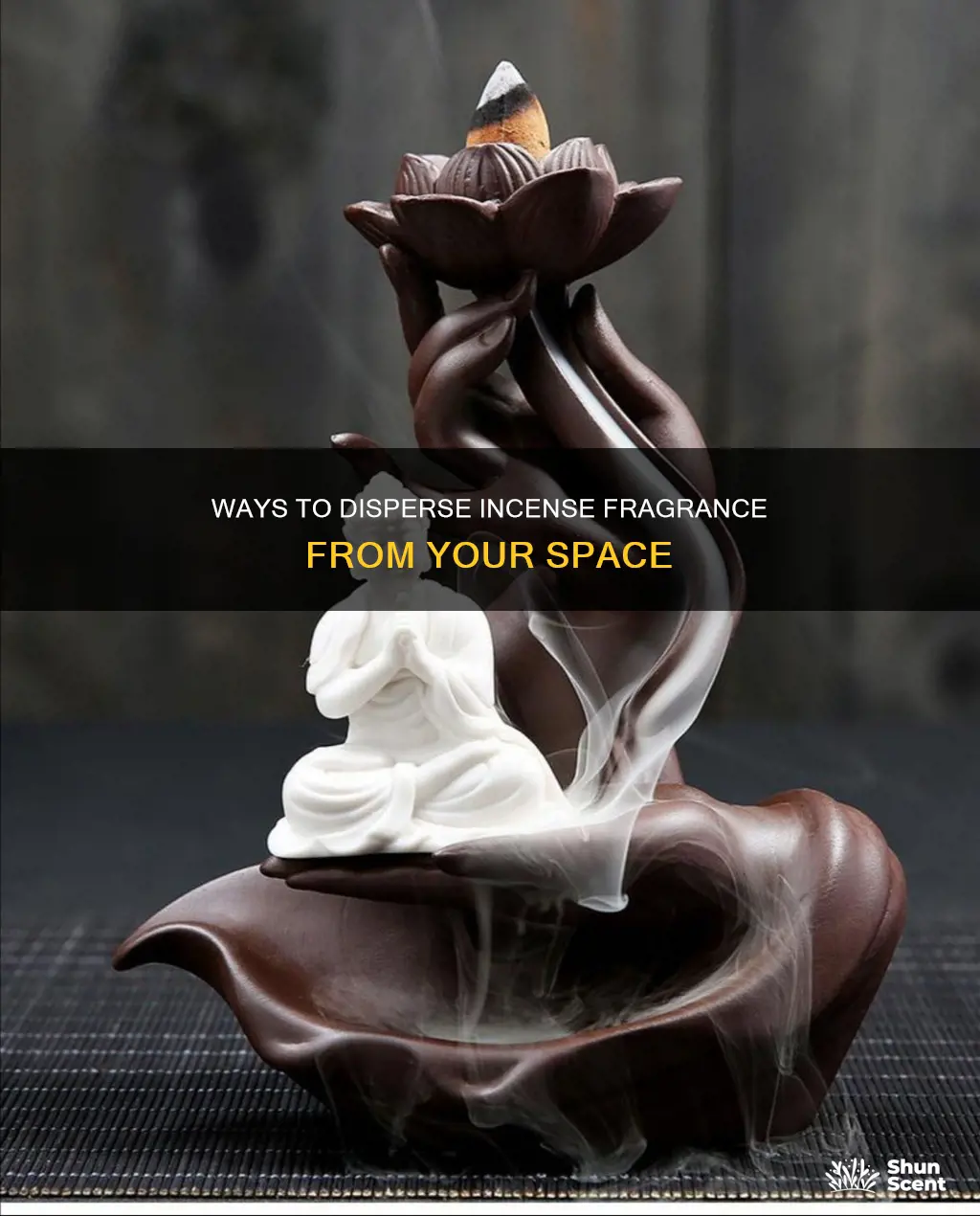 how to air out incense smell