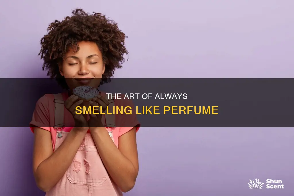 how to always smell like perfume