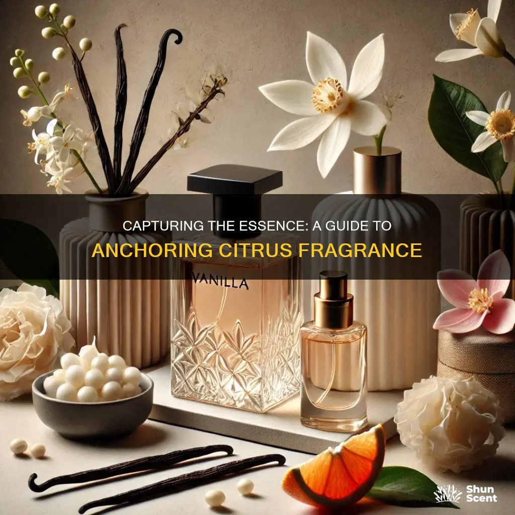 how to anchor citrus fragrance