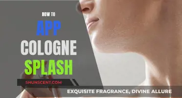 The Art of Applying Cologne: A Splash Guide