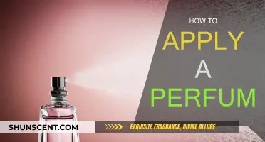 The Art of Applying Perfume: A Guide