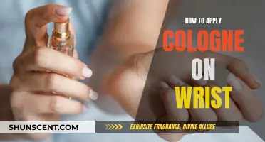 Applying Cologne to Your Wrists: The Right Way