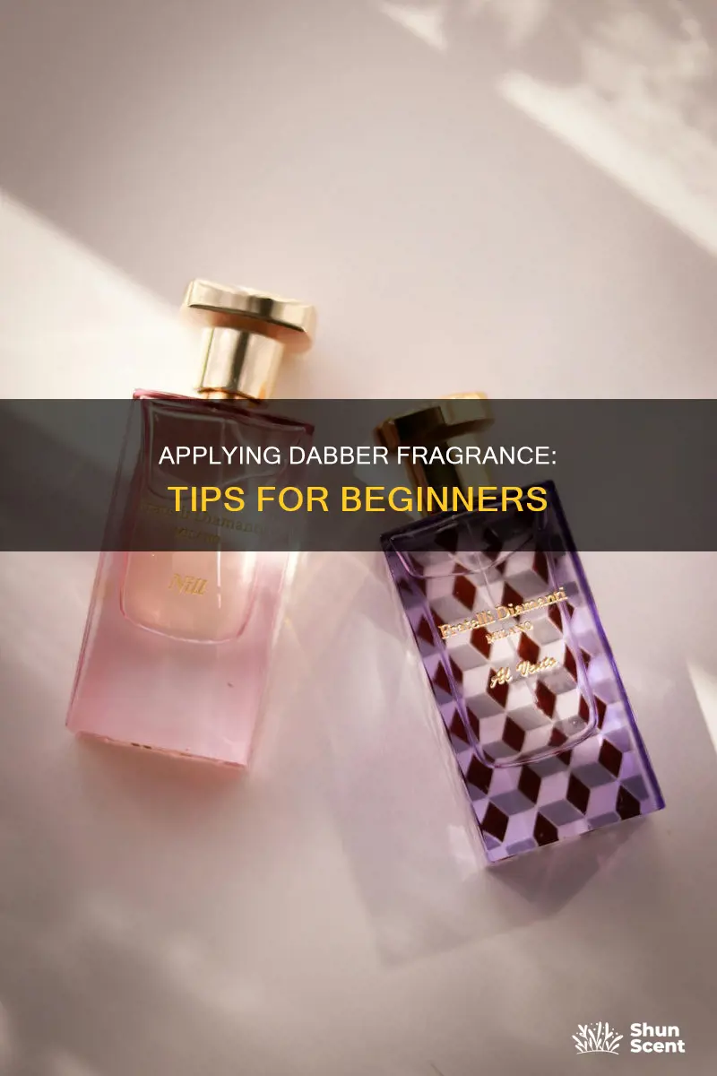 how to apply dabber fragrance