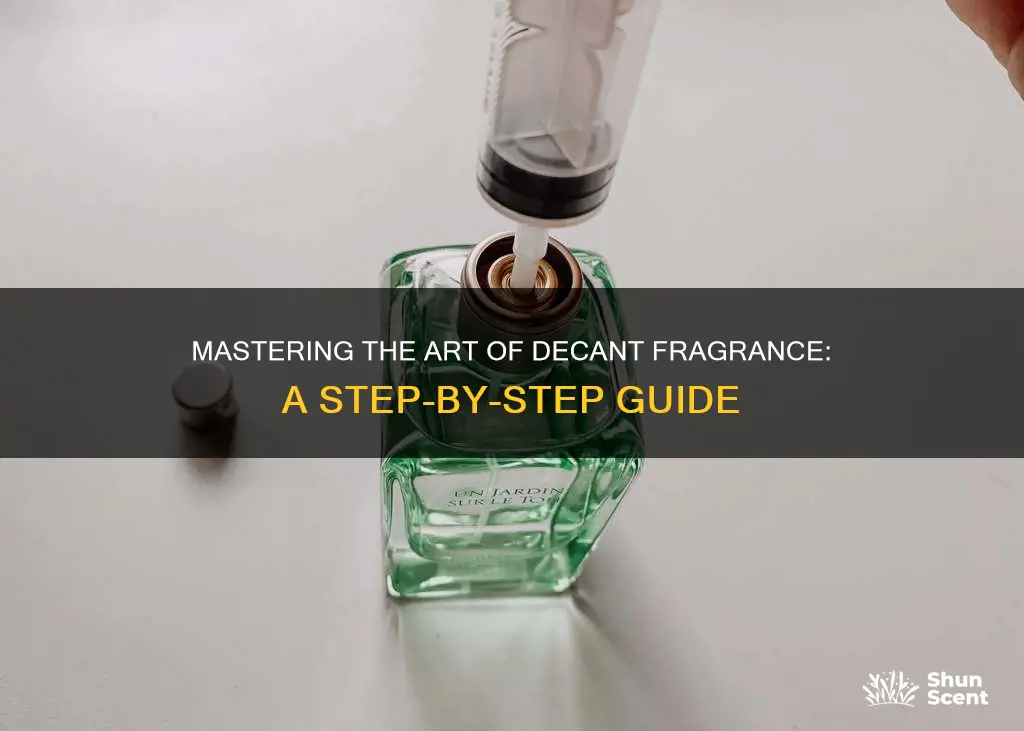 how to apply decant fragrance