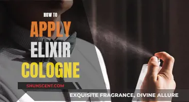 The Art of Applying Elixir Cologne: A Guide