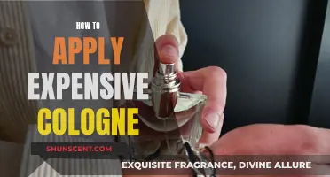 Applying Expensive Cologne: Tips for Getting the Most Scent