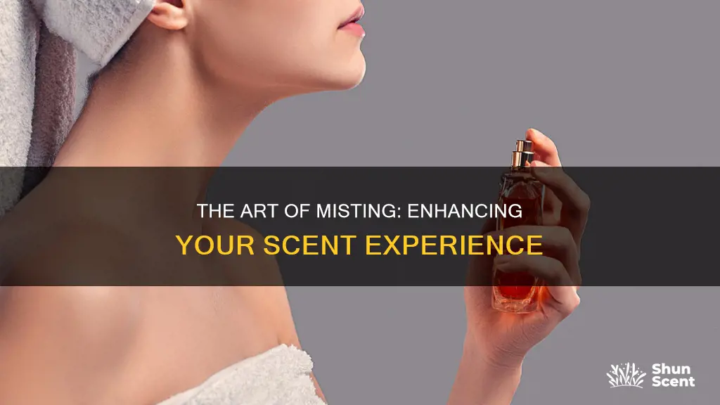 how to apply fine fragrance mist