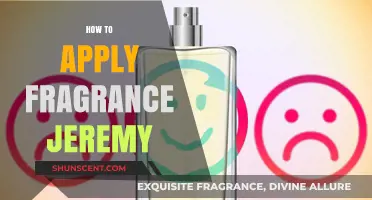 Mastering Fragrance: A Guide to Applying Jeremy's Signature Scent