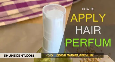 Spray, Mist & Go: Applying Hair Perfume
