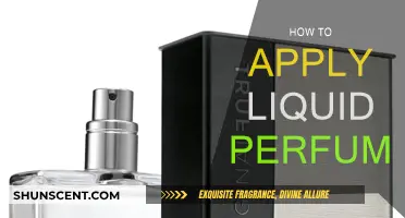 Applying Liquid Perfume: Tips and Tricks
